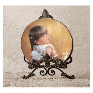 1987 “I’m Thankful Too” Thanksgiving Plate By Donald Zolan In Original Box 7.5”